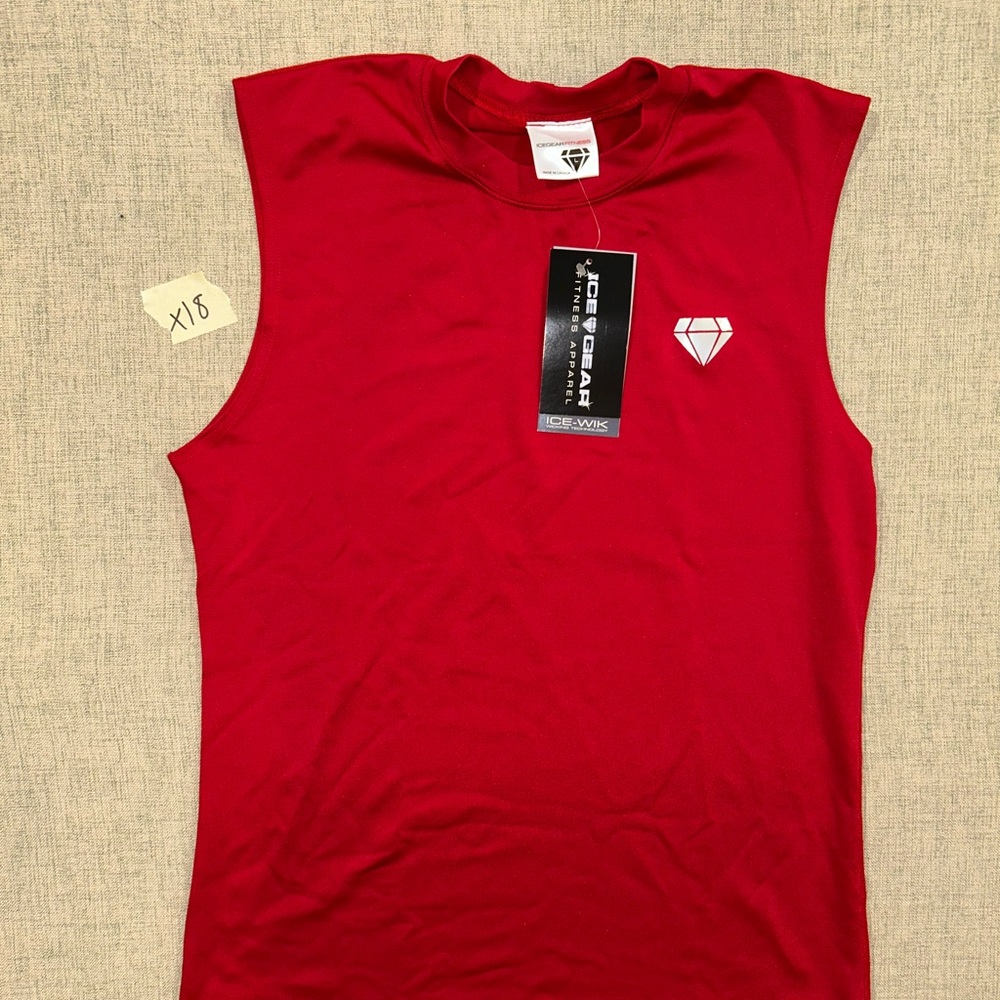 Red Men's Tank Top
